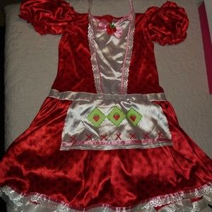 Halloween Costume Strawberry short cake